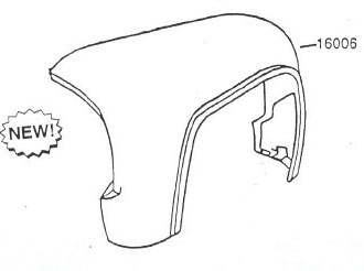 Ford truck reproduction front fenders steel