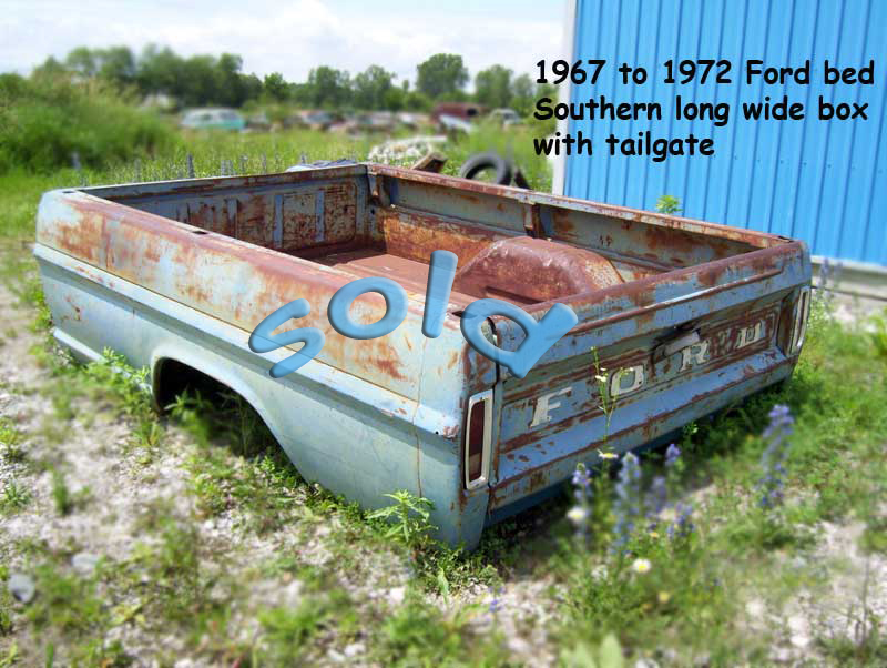 Ford truck bed 1967 to 1972