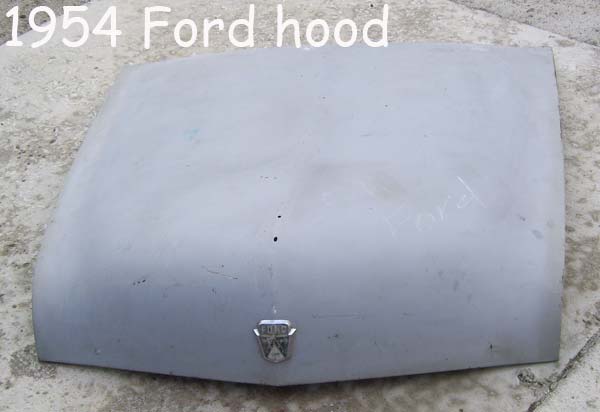 Ford hood 1954