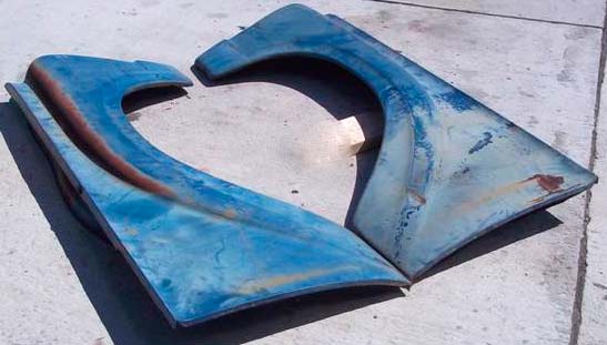 1961 to 1966 Ford Pick up fenders