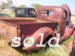 Ford pickup truck passenger side rear view