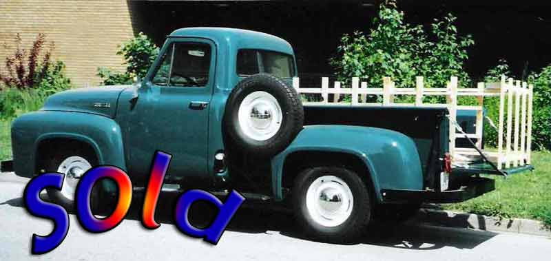 Ford pickup 1954 1954 Ford Pickup All new seals new bed wood and metal 