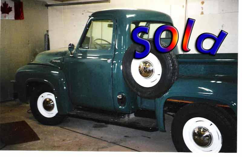1954 Ford Pickup All new seals new bed wood and metal strips new interior