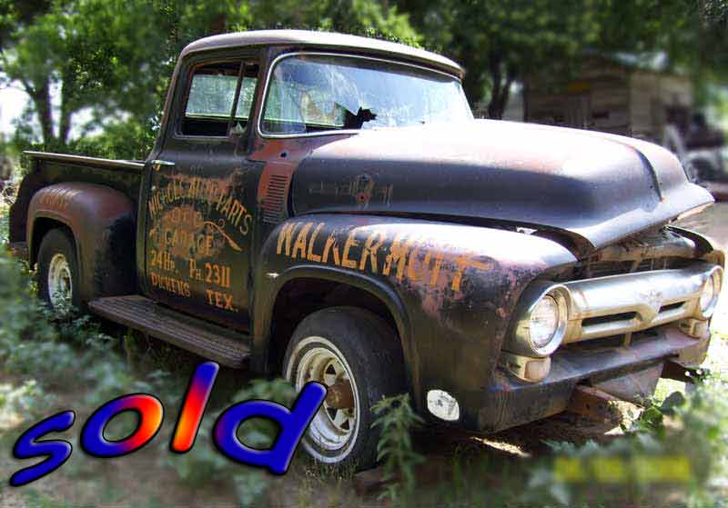 Ford Pickup Truck 1956 sold Click the picture to take you to next vehicle