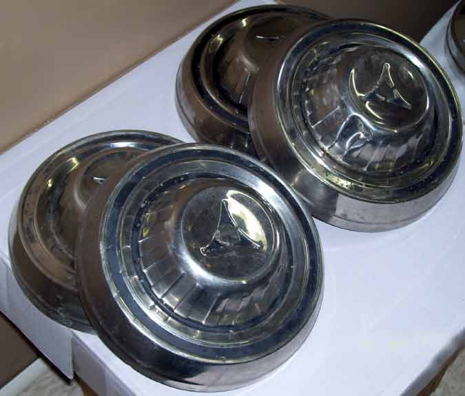 Dodge hub caps 9 1/4 inch