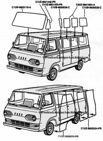 Ford Econoline Reproduction part available, give us a call
