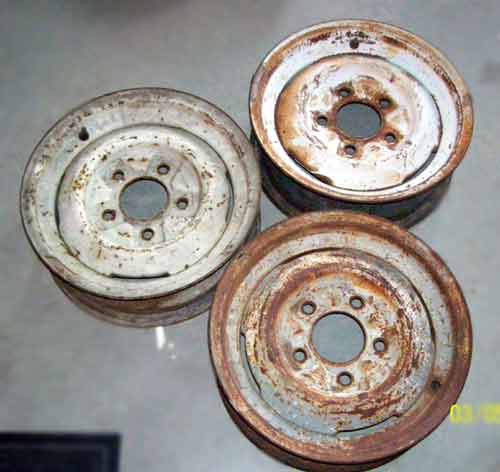 Antique ford truck wheels #8