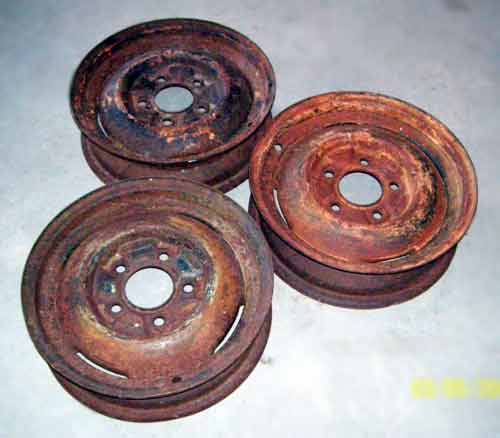 Salvage wheels for ford antique trucks #5