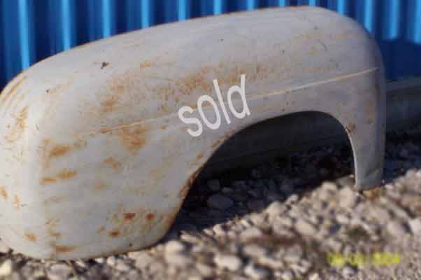 Antique ford truck fenders